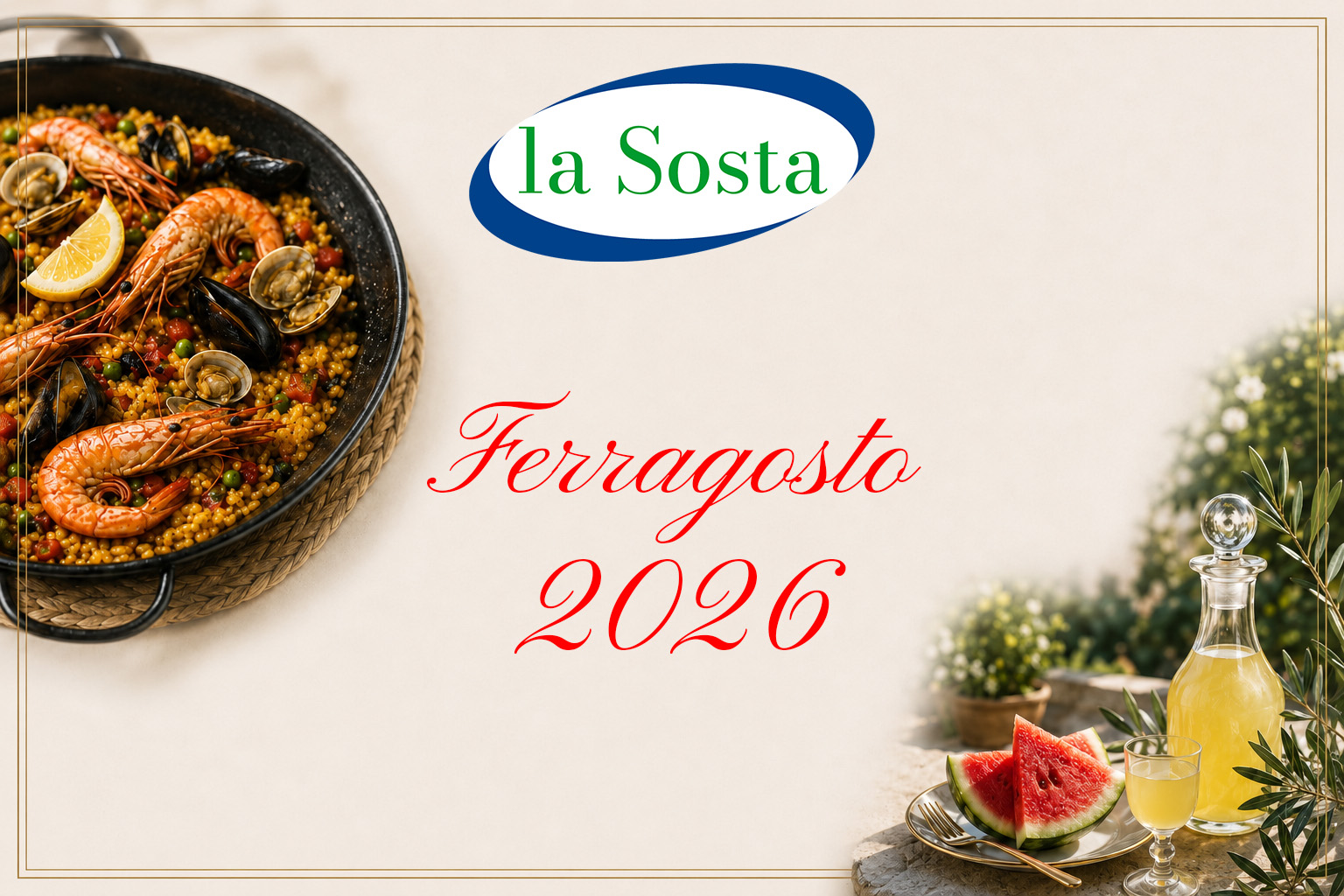 Menu di Ferragosto