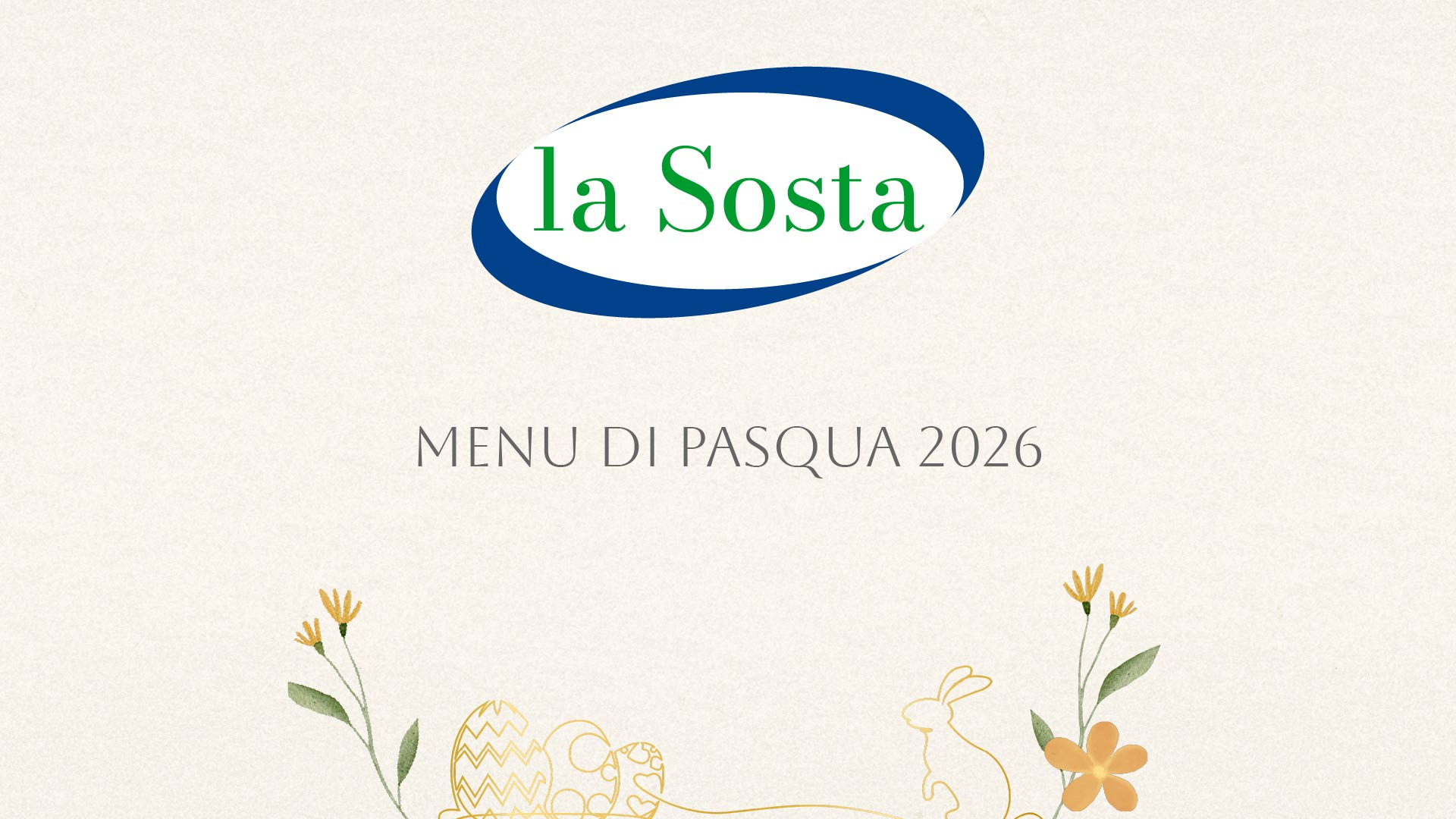 Menu di Pasqua